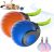 Upgrade Speedy 3.0 Tail Cat Toy, 2026 New Speedy Tail Interactive Cat Toy for Indoor Cats, USB Rechargeable Automatic Moving Smart Cat Toys Ball with Tail Two Speed Adjustment (Blue+Orange, 2PCS)