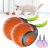Upgrade Speedy 3.0 Tail Cat Toy, 2026 New Speedy Tail Interactive Cat Toy for Indoor Cats, USB Rechargeable Automatic Moving Smart Cat Toys Ball with Tail Two Speed Adjustment (Orange, 2PCS)