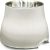Dogit Elevated Dog Bowl, Stainless Steel Dog Food and Water Bowl for Large Dogs, White, 73753