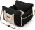 ZOMISIA Dog Car Seat for Small Dogs – Waterproof Pet Booster Seat for Car with Clip-On Safety Leash, Travel Carrier for Medium Puppy up to 25 lbs, Adjustable Buckles, Black