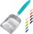 WePet Cat Litter Scoop, Aluminum Alloy Sifter, Kitty Metal Scooper, Deep Shovel, Long Handle, Poop Sifting, Kitten Pooper Lifter, Durable, Heavy Duty, for Litter Box
