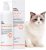Breezytail PetO’Cera All-in-One Cat Shampoo and Conditioner | Hypoallergenic Cat Skin & Coat Care | Itch Relief, Moisturizing & Rejuvenating | Veterinarian Approved and Formulated (10.1oz, 300ml)