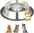 Neater Pet Brands Stainless Steel Slow Feed Bowl – Non-Tip & Non-Skid – Stops Dog Food Gulping, Bloat, Indigestion, and Rapid Eating (3 Cup)