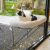Zakkart Cat Window Perch – 100% Metal Supported from Below – Comes with Warm Spacious Pet Bed – Cat Window Hammock for Large Cats & Kittens – for Sunbathing, Napping & Overlooking (White)