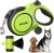Pecute Retractable Dog Leash 26ft for Large Dogs with Poop Bag Holder | Heavy Duty Retractable Dog Leash for Strong Puller for 33-110 lbs, Anti-Slip Soft Grip, Reflective, 360° No Tangles