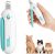 Potaroma Cat Nail Clipper with Adjustable 3-Size Trimming Hole & Hidden Nail File | Safe Toenail Trimmer for Kittens & Indoor Cats | Anti-Splash Claw Cutter for Grooming (Blue)