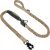 Twoear Heavy Duty Dog Leash for Large Dogs that Pull, 4-7FT Shock Absorbing Bungee Leash with Traffic Handle, Metal Frog Clip, Car Seatbelt, Reflective Tactical Leashes for Medium to Large Breeds