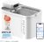 PETKIT Dishwasher Safe Cat Water Fountain, Cordless Automatic Cats Drinking Fountain with Motion Sensor, 101 oz/3L Pet Fountain for Cats Dogs Inside, Smart App Control & Stainless Steel Tray