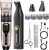 Dog Clippers Grooming Kit and Paw Trimmer for Heavy Thick Hair&Coats | 3-in-1 Clipper+Paw Trimmer+Nail Grinder,