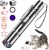 IVVTRYI Rechargeable Laser Cat Toy, 3 Light Modes, 5 Fun Patterns | USB rechargeable. Great for fun training & exercise. Keeps pets active indoors.