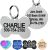 GoTags Stainless Steel Pet ID Tags, Personalized Dog Tags and Cat Tags | up to 8 Lines of Custom Text, Engraved on Both Sides, in Bone, Round, Heart, Bowtie and More (Dog Bone, Small (Pack of 1))