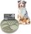 Should We Go? Slow Feeder Dog Bowls – Medium Size Silicone Slow Eating Dog Bowl for Puppies & Dogs with Suction Cup -Dishwasher-Safe, Lick Mat Design, Reduces Gulping,for All Breeds,7.5”x1.5”- Sage