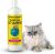 earthbath, Hypoallergenic Cat Shampoo – Fragrance Free Cat Shampoo for Allergies and Itching, Made in USA, Cruelty Free Cat Wash, Gentle & Soothing Kitty Shampoo – 16 Oz (1 Pack)