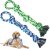 TLAZZ 2 Pack Dog Rope Toys for Medium Large Breed, Nearly Indestructible Dog Chew Toys for Aggressive Chewers, Teeth Cleaning Chew Toys, Dog Tug Toy for Boredom, Dog Rope Toy for Aggressive Chewers