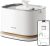 PETLIBRO Upgrade Cat Water Fountain, Cordless Cat Fountain Battery Operated, App Monitoring 3L/101oz Dockstream 2 Pet Water Fountain with Stainless Steel Tray, 5GHz WiFi Dog Water Bowl Dispenser