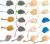 20-Pack Catnip Mouse Toys – Assorted Colors, Plush Mice with Catnip, Interactive Cat Toys for Indoor Kittens & Adults, Durable Cat Teaser Set