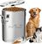 Newget 35 Lbs Stainless Steel Dog Food Storage Container, Large Airtight Pet Food Storage Bin with Lid to Keep Fresh, Metal Container with Scoop for Dog, Cat, Bird Seed, Rice, Grain & Kitchen Pantry