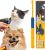 PETHROOM] Pet Toothbrush – Cats, Kitten, Small Dog Dental Care, Removing Teeth Tartar | Soft Bristle Cleaning Toothbrush Cat (Extra Small)
