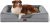 Bedsure Orthopedic Dog Beds Large Sized Dog – Washable Large Dog Cat Bed Waterproof, Comfort Dogs Couch Sofa with Washable Removable Cover, Pet Bed with Nonskid Bottom, Grey, 35″