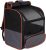 Pesen Cat Backpack Carrier, Breathable & Foldable Pet Carriers for Cats, Small Dogs and Rabbits Under 15 lbs, Airline Approved Dog & Cat Carrier Backpack for Hiking, Travel, Camping, Dark Gray