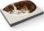 Bedsure Dog Beds Large Sized Dog – Comfy Flat Pet Beds with Removable Washable Cover, Orthopedic Egg Crate Foam Puppy Mat, Suitable for Pet Up to 65 lbs