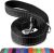 Joytale Reflective Dog Leash for Medium & Large Dogs, 6 FT x 1″, Black | Heavy Duty Nylon Webbing, Padded Handle for Comfort, Visible at Night, for Walking & Training
