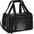 Henkelion Cat Carriers Dog Carrier Pet Carrier for Small / Medium Cats Dogs Puppies (Up To 15lbs), TSA Airline Approved Small Dog Carrier Soft Sided, Collapsible Waterproof Travel Puppy Carrier -Black